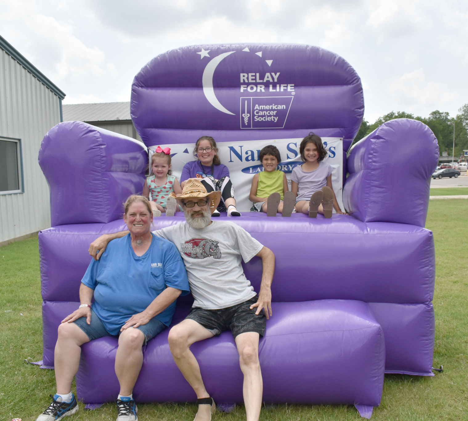 Relay for Life hope chair comes to Nana Sue's Laundry